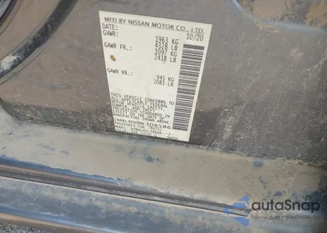 2021 Nissan Altima Sv Fwd z USA, uszkodzony, nr VIN 1N4BL4DV0MN308586